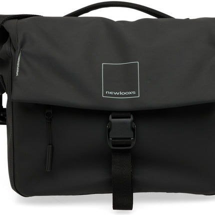 New Looxs Leeds bagagedragertas MIK 2.0 zwart, vooraanzicht