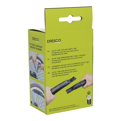 Dresco Quick Tube verpakking - achterzijde met montagebeelden
