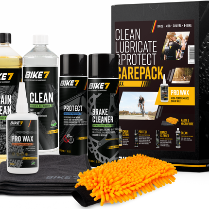 Bike7 Carepack Wax fietsonderhoudsset