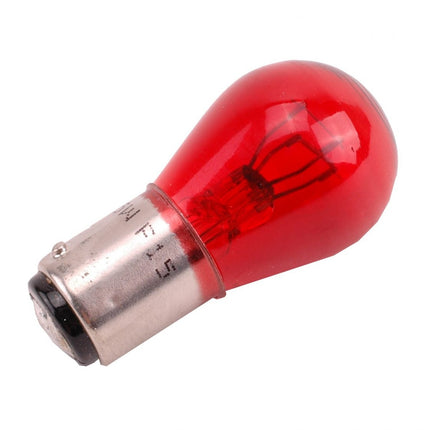 Scooterlamp rood 12 V 21/5 W BAY15D