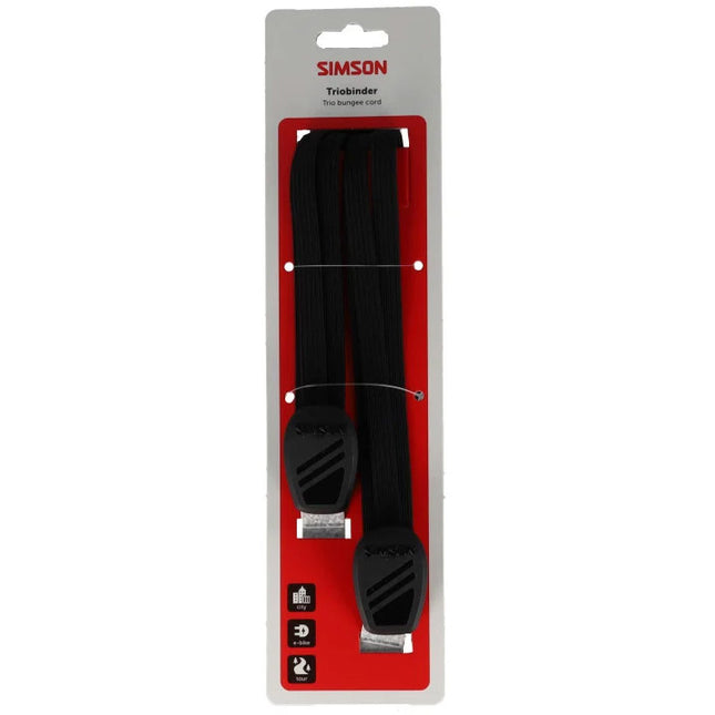 Simson Triobinder 71 cm zwart - verpakking