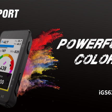 GPS fietscomputer / navigatie iGSPORT iGS630 GPS