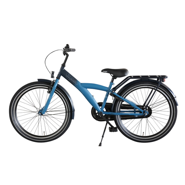 Kinderfiets Kyoso X-Rider 24 inch Nexus-3 met remnaaf - donkerblauw/aqua - afbeelding 2