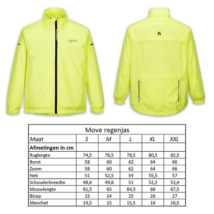 Lynx Sportjack / Regenjack Move M – productafbeelding 5