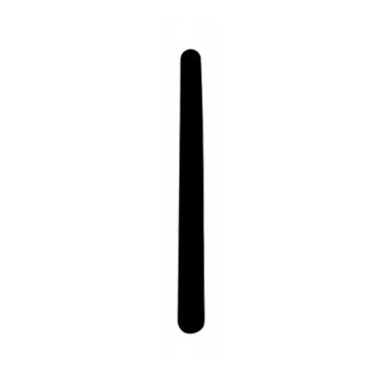 Achtervork-beschermsticker zwart