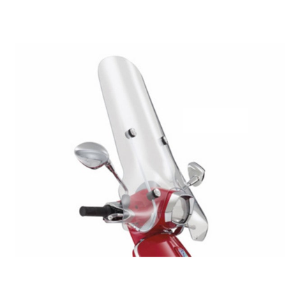 windscherm Piaggio origineel met bevestigingsset hoog 72cm helder sprint 1b001114