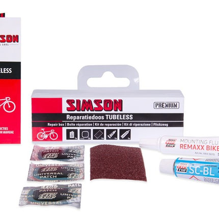 Reparatiedoos Simson Tubeless
