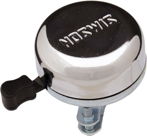 Simson Traditional Steel Bicycle Bell - Chrome