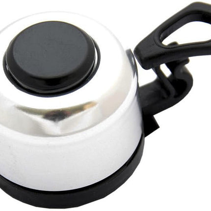 Fietsbel Simson Compact - zilver