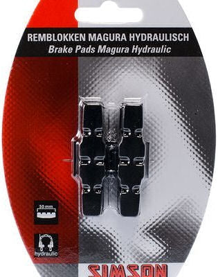 Patins de frein Simson pour frein hydraulique sur jante Magura