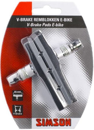 Simson E-bike V-Brake Remblokken 80mm - afbeelding 4