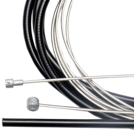 Simson Drum brake cable set universal black