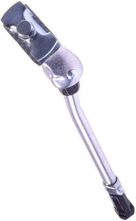 Béquille latérale réglable Simson Quick avec plaque de 30 mm de large - argent