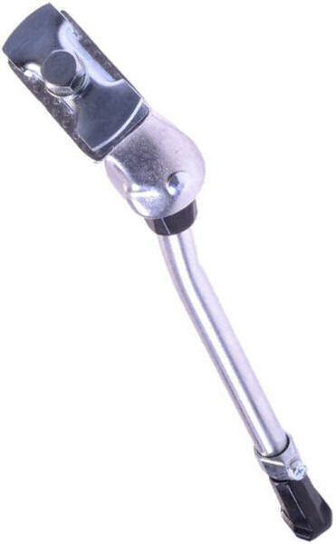 Zijstandaard verstelbaar Simson Quick met 30mm brede plaat - zilver