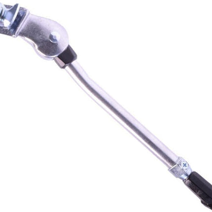 Zijstandaard verstelbaar Simson Quick met 30mm brede plaat - zilver - afbeelding 3