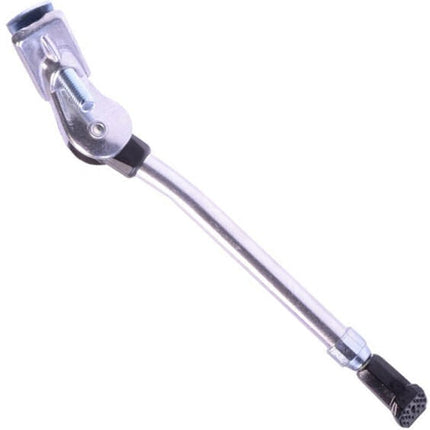 Zijstandaard verstelbaar Simson Quick met 30mm brede plaat - zilver