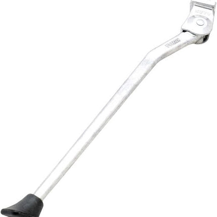 Zijstandaard 28" Simson Basic met 30mm brede plaat - zilver
