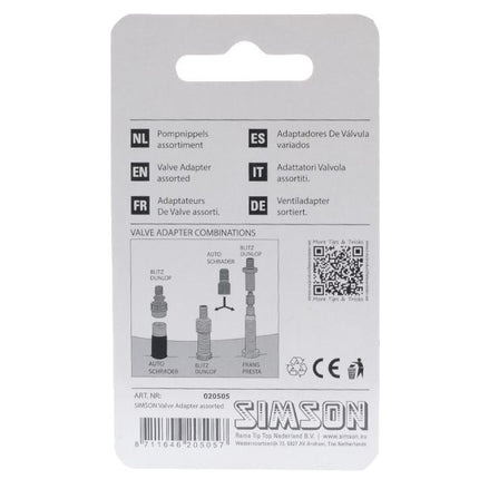 Simson Pompnippels Assortiment -  3 delig - afbeelding 3