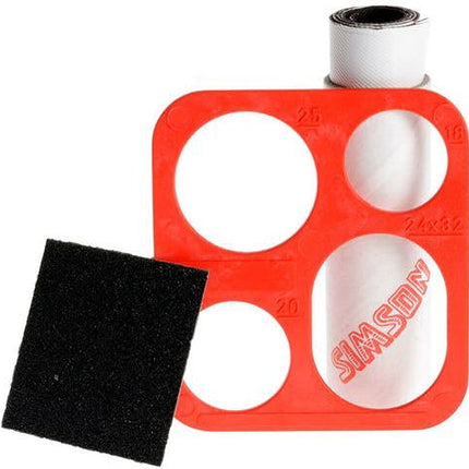 Simson Bandenreparatie Rol & Sjabloon 7 x 20 cm - afbeelding 2
