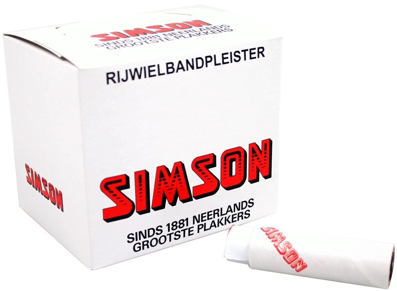 Simson Bandreparatie pleister Rol 7*20cm  (25 stuks)