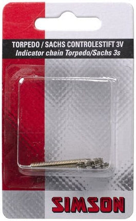 Simson Controlestift Torpedo/Sachs 3V - afbeelding 2