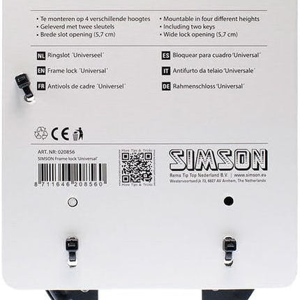 Simson Ringslot Universeel - afbeelding 2