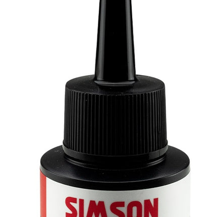 Kettingolie Simson plantaardig voor E-bike & city bike - zwart/rood - afbeelding 4