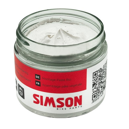 Montagepasta Simson plantaardig - zwart/rood - afbeelding 3