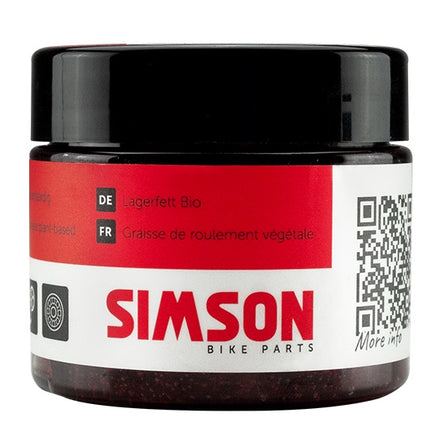 Lagervet Simson plantaardig - zwart/rood - afbeelding 2