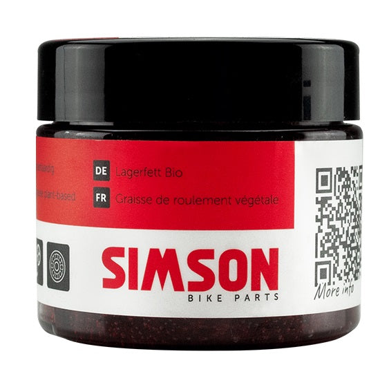 Lagervet Simson plantaardig - zwart/rood - afbeelding 2