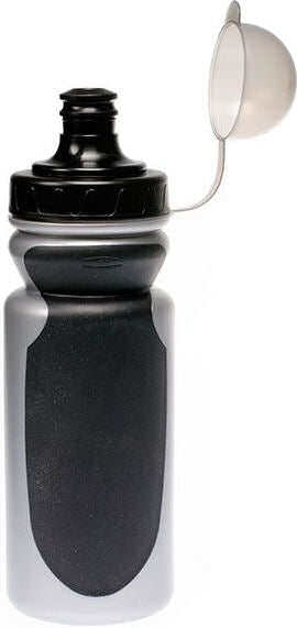 Bidon Simson Grip 550ml met afneembare stofkap -  zwart/grijs