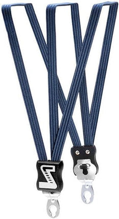 Snelbinder Trio Simson kort met 3 binders - marine blauw - afbeelding 2