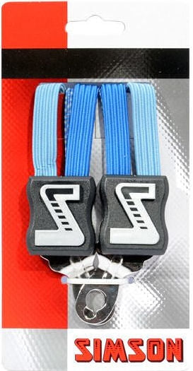 Snelbinder Trio Simson kort met 3 binders -  kobalt blauw
