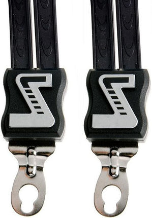 Snelbinder Duo Simson rubber met 2 binders - zwart - afbeelding 2