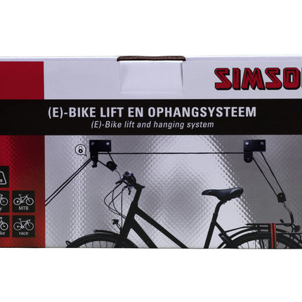 Simson (E)-bike lift en ophangsysteem