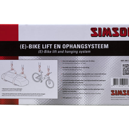 Simson (E)-bike lift en ophangsysteem - afbeelding 3