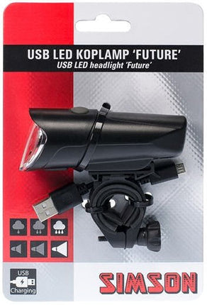 Simson USB LED Koplamp 'Future' - afbeelding 6