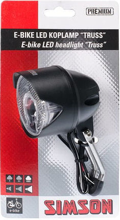 Simson E-bike Voorvork koplamp ''Truss" - afbeelding 3