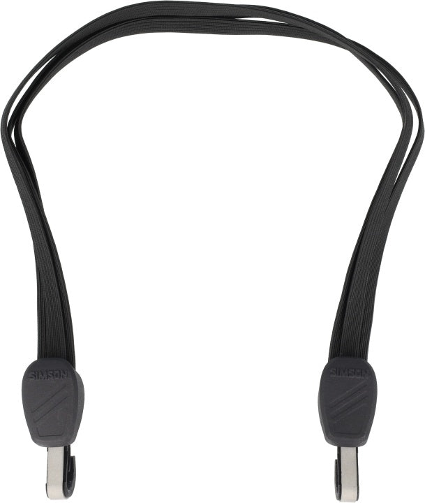Karabijnhaakbinder Simson 60cm - zwart