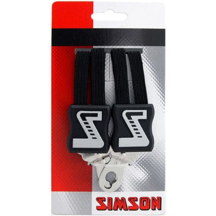 Snelbinder Trio Simson extra kort met 3 binders - zwart