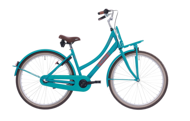 Kinderfiets Bikefun Load 26 inch met Nexus 3 versnelling/remnaaf - Mat Greeny