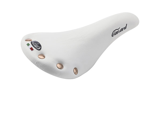 Zadel MonteGrappa 'Canard' Fixie/MTB Leer Wit