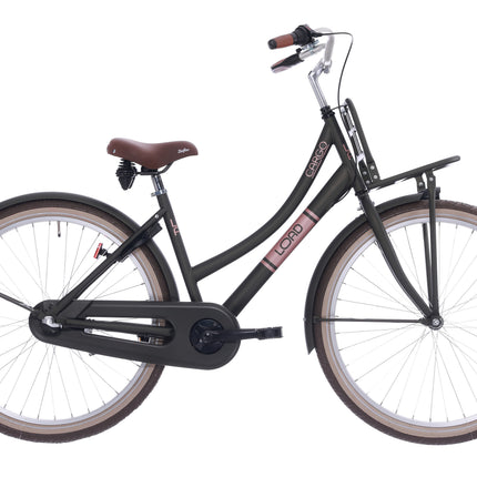 Kinderfiets Bikefun Load 26 inch met Nexus 3 versnelling/remnaaf - Elegance Mat Groen