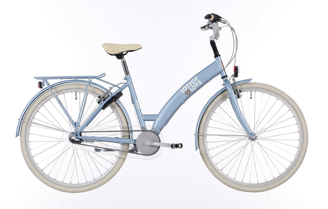 Kinderfiets Bikefun Lots of Love 26 inch met Nexus 3 versnelling/remnaaf - Blauw mat