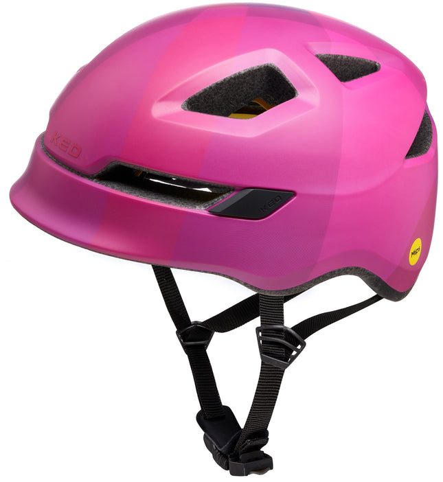 Fietshelm KED POP II Lite M (52-56cm) - mat roze - afbeelding 2