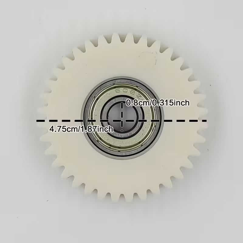 Fatbike tandwiel v20 of v8 kijk goed Versnelling motor 36 Tanden Tandwielen Met 8MM Lagers Wielnaven Elektrische Fiets Nylon Versnelling Voor Motor E-Bike - Fatbike - 47.5X13.5MM alle fatbikes zoals Ouxi Qmwheel enzovoort