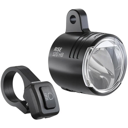 Trelock RISE120 HB e-bike-koplamp met grootlichtbediening